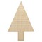 Striped Pine Woodland Tree Unfinished Wood Shape Piece Cutout for DIY Craft Projects